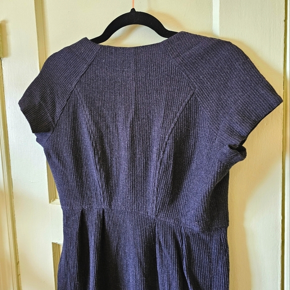 DVF virgin wool retro style pencil office dress Charo - Picture 7 of 9